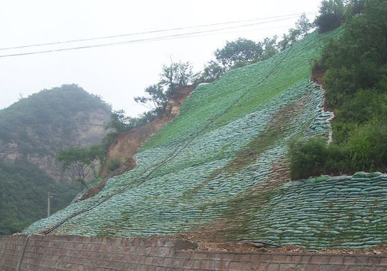 昆明生態(tài)袋護坡治理